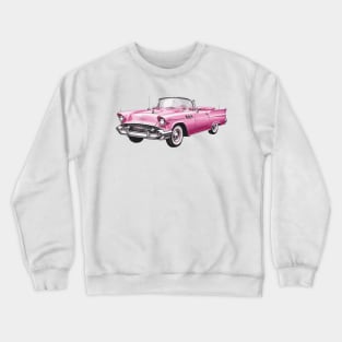 Pink Classic Barbie Car Crewneck Sweatshirt